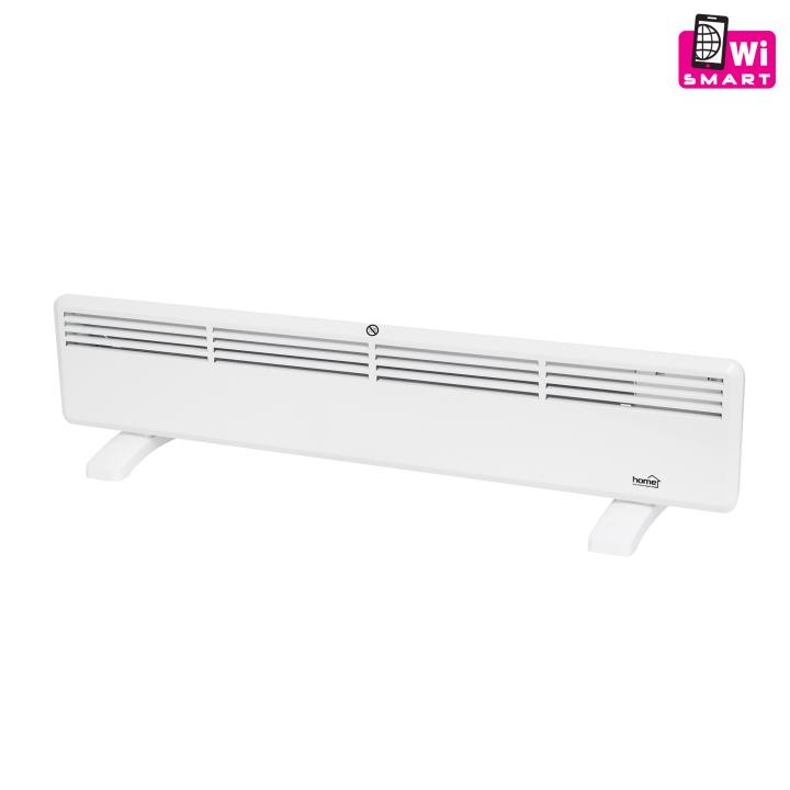 Convector smart, portabil, montare perete, 1000W, IPX4, afisaj digital, temporizator, otel, 99x23.5x22 cm - imagine 4